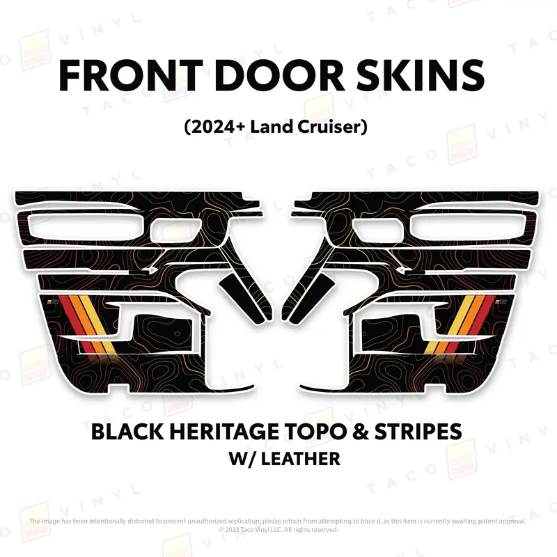 Full Door Skins - 2024+ Land Cruiser 4