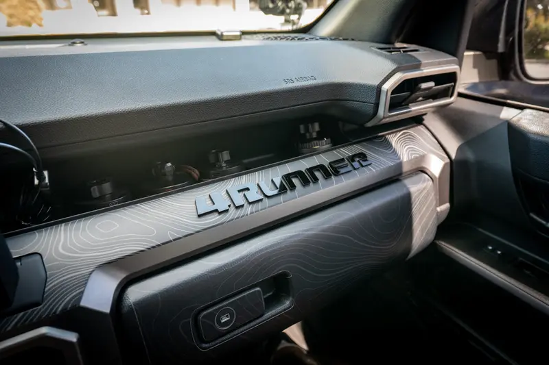 Full Width Topographic Dash Wrap - 2025+ 4Runner 1
