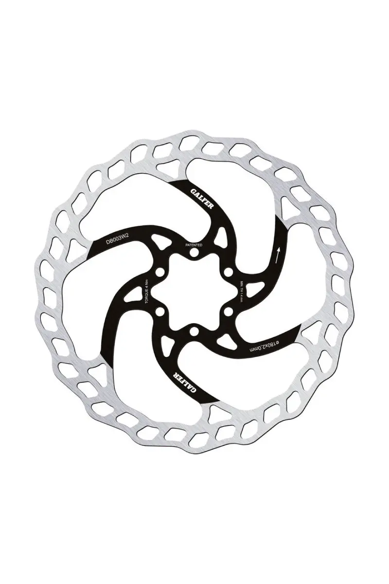 Galfer Wave 6 Bolt Disc Brake Rotor 1