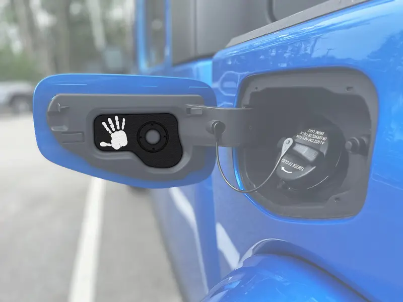 Gas Cap Holder Insert - 2019+ Gladiator Jt (Gas) 1