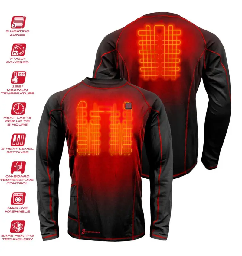Gerbing 7V Men's Battery Heated Shirt 2