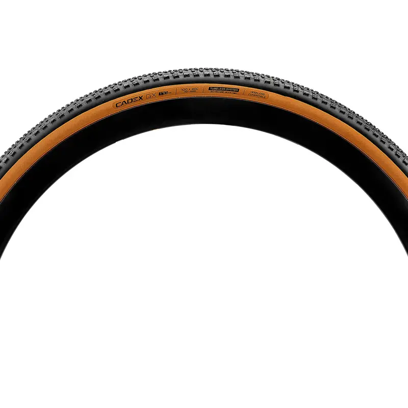 Giant Cadex Gx Tubeless Gravel Tyre 700X40c Tan Wall - Hookless Compatible 2