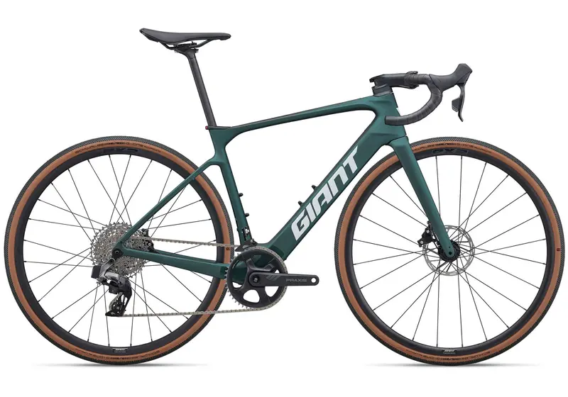 Giant Defy Advanced E+ Elite Ar Men's Electric Road Bike, Kelp Forest 3