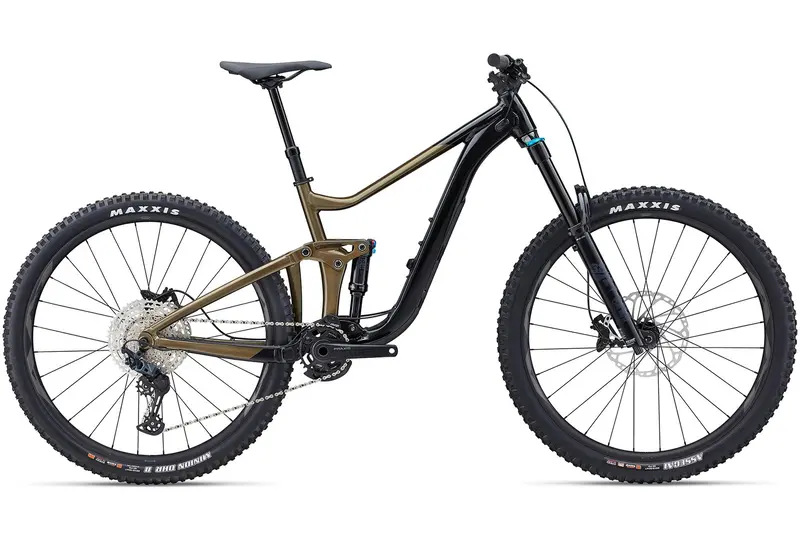 Giant Reign 2 Men's Mountain Bike - Black/Pyrite Brown 1