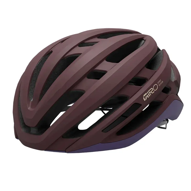 Giro Agilis Unisex Road Cycling Helmet - Matt Dark Maroon 1