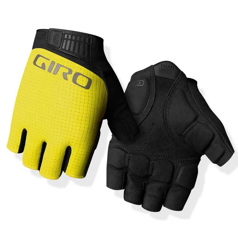 Giro Bravo Ii Gel Unisex Cycling Gloves - Hi Viz Yellow 1