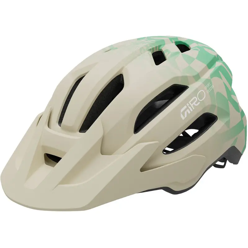 Giro Fixture Ii Mtb/Commuting Helmet 54-61Cm - Matt Stone/Green Rush 1