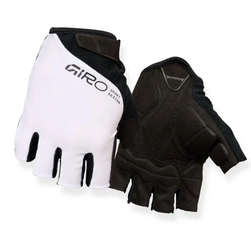 Giro Jag Men's Cycling Gloves, White 1