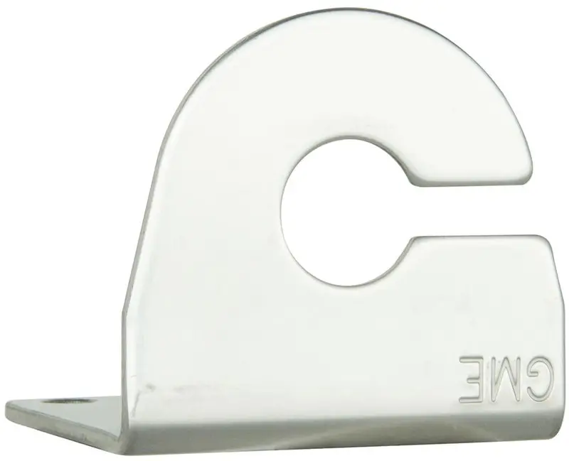Gme 2.5Mm L Bracket With Cable Slot - Stainless Steel 1