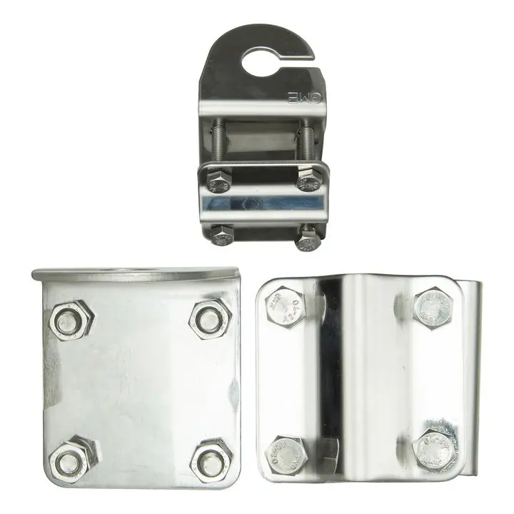Gme 2.5Mm Mirror Mount With Cable Slot - Stainless Steel 1