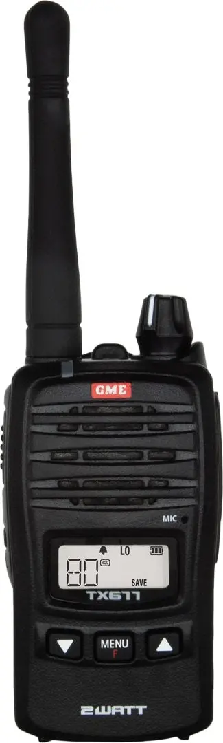 Gme 2 Watt Uhf Cb Handheld Radio 1