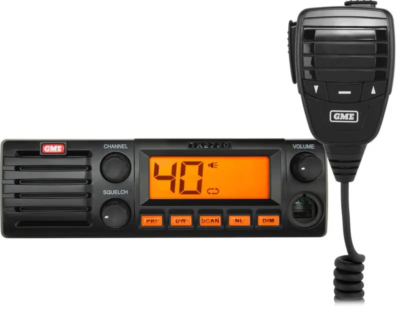 Gme 27Mhz Din Mount Cb Radio 1