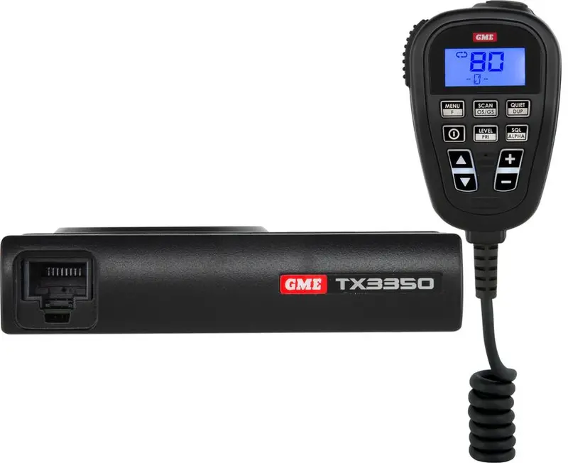 Gme 5 Watt Compact Uhf Cb Radio With Soundpath Speaker Microphone 1
