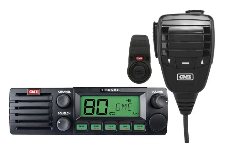 Gme 5 Watt Din Mount Uhf Cb Radio With Wireless Ptt & Scansuite™ 1
