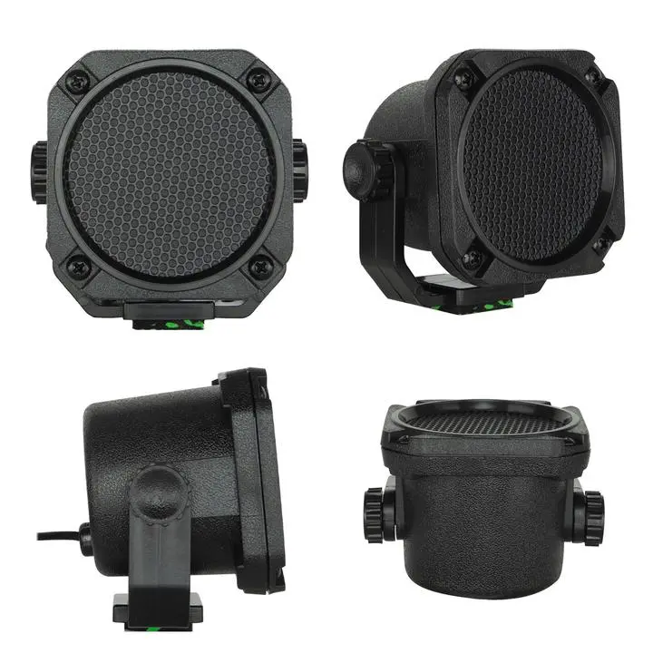 Gme 8 Ohm Extension Speaker With Lead & Plug - Black_Spk45b 1
