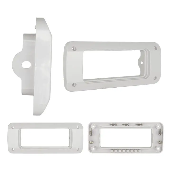 Gme Flush Mount Bracket - Suit Gx400/Gx700/Gr300btw - White 1
