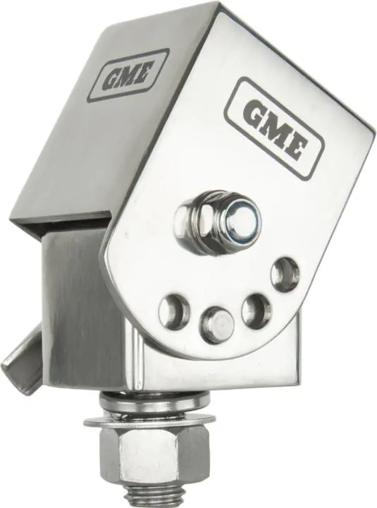 Gme Fold-Down Antenna Mounting Bracket (Silver) 1