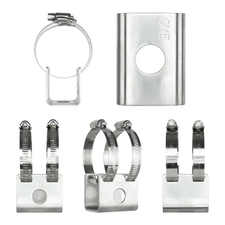 Gme Heavy Duty Bull Bar Bracket - Stainless Steel 1