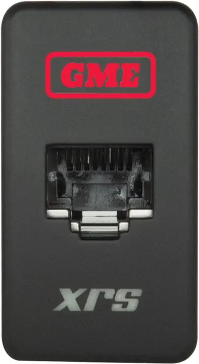 Gme Rj45 Pass-Through Adaptor - Type 4 (Red) 1