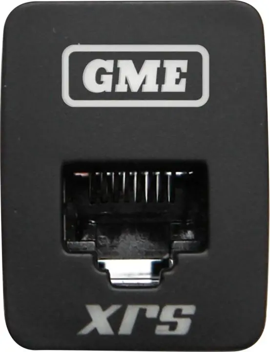 Gme Rj45 Pass-Through Adaptor - Type 8 (White) 1