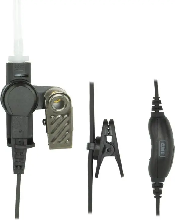 Gme Security Kit - Clear Eartube & Lapel Microphone - Suit Tx665/Tx667/Tx675/Tx677/Tx685/Tx6150 1