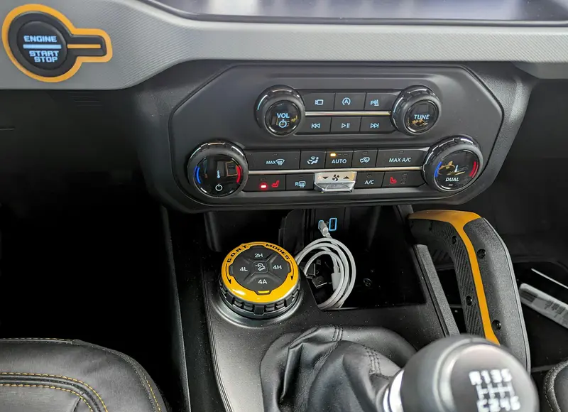 Goat Mode Dial Ring Overlay V1 - 2021+ Bronco 2