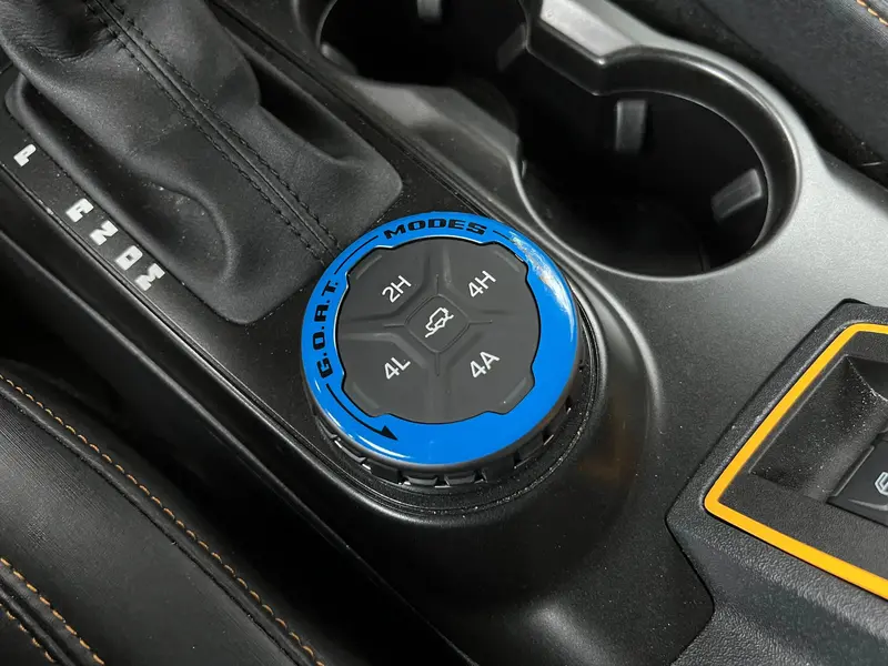 Goat Mode Dial Ring Overlay V1 - 2021+ Bronco 5