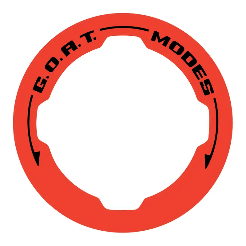 Goat Mode Dial Ring Overlay V2 - 2021+ Bronco 19