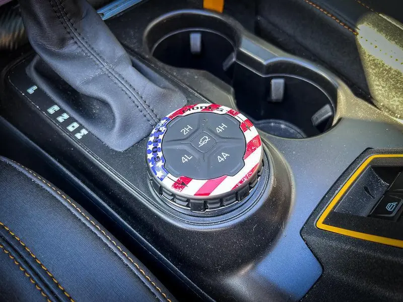 Goat Mode Dial Ring Overlay V2 - 2021+ Bronco 2