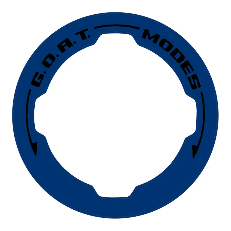 Goat Mode Dial Ring Overlay V2 - 2021+ Bronco 20
