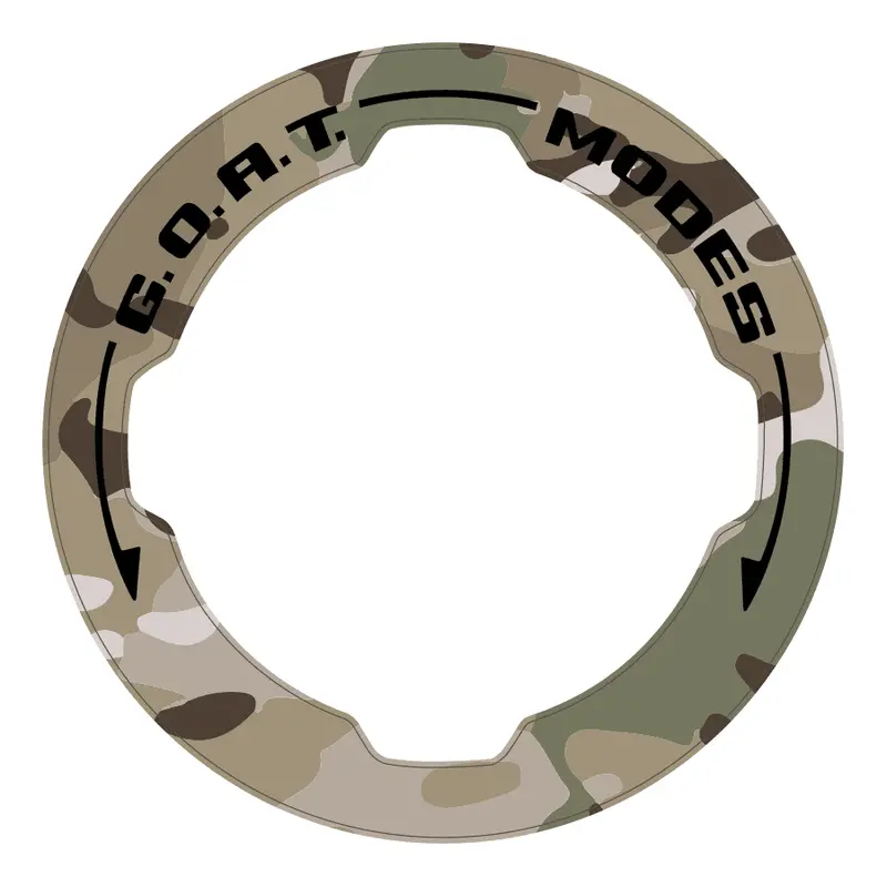 Goat Mode Dial Ring Overlay V2 - 2021+ Bronco 21