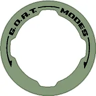 Goat Mode Dial Ring Overlay V2 - 2021+ Bronco 22