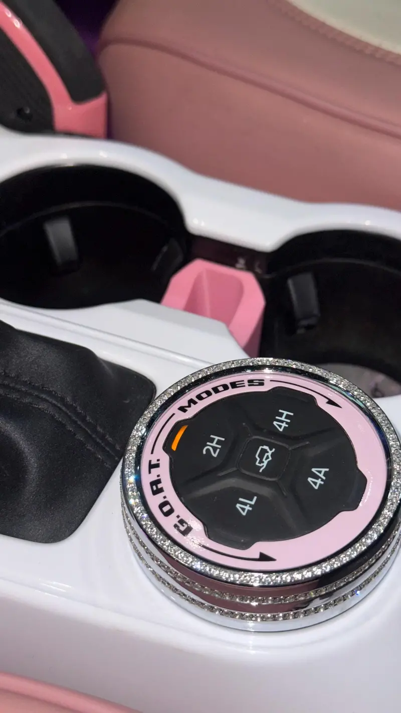 Goat Mode Dial Ring Overlay V2 - 2021+ Bronco 23