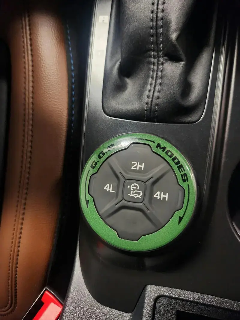 Goat Mode Dial Ring Overlay V2 - 2021+ Bronco 6
