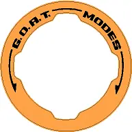 Goat Mode Dial Ring Overlay V2 - 2021+ Bronco 9