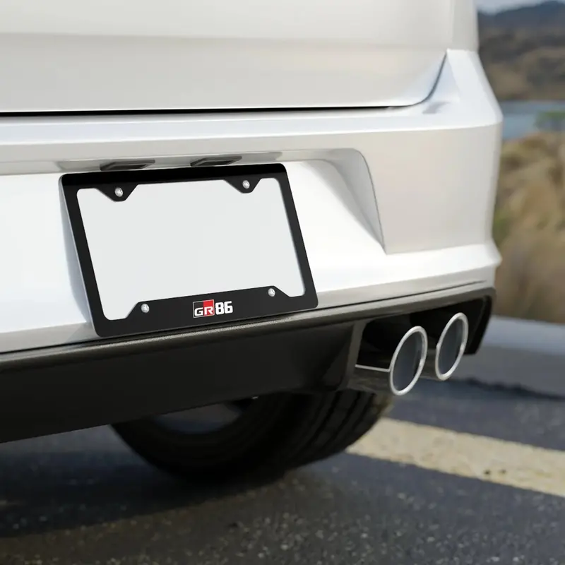 Gr86 Metal License Plate Frame V2 2