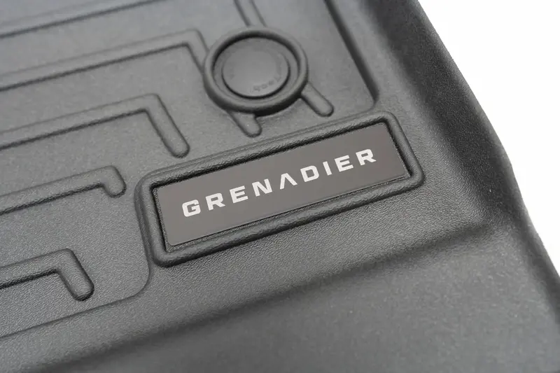 "Grenadier" Weathertech Floor Mat Logo (Etched Acrylic) - Universal 4