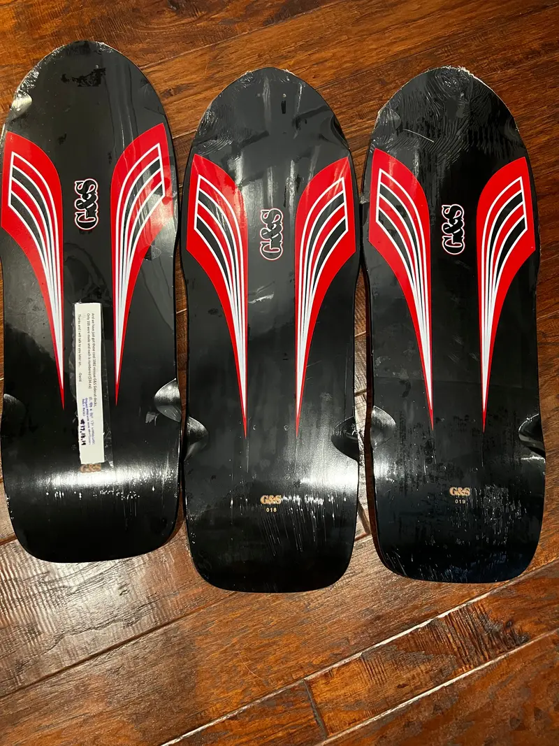 G&S Side Cut Collector Skateboard Deck Signed Numbered 1