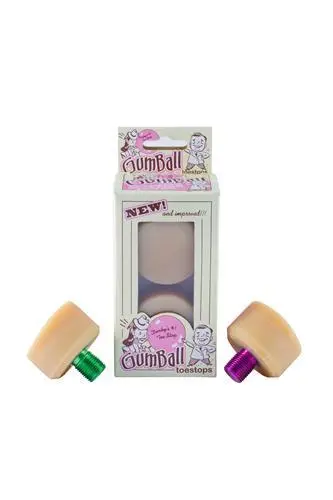 Gumball Toe Stop Coloured/ Flat 1