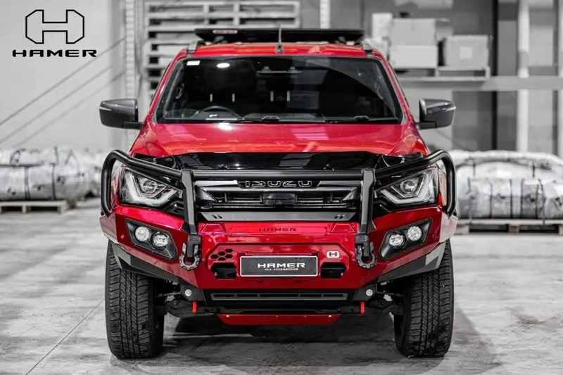 Hamer Isuzu D-Max 2021-Present Bull Bar King Series Plus (Incl. Rated Recovery Points) 1