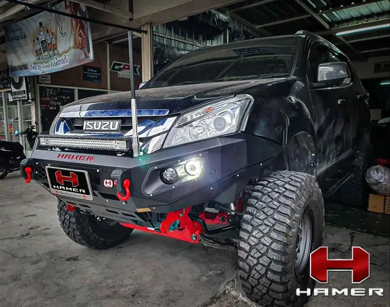 Hamer Isuzu Mux 2012-2016 Bull Bar King Series 1