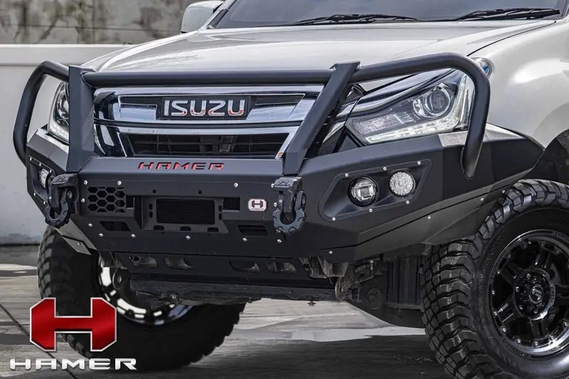 Hamer Isuzu Mux 2016-2020 Bull Bar King Series Plus 1