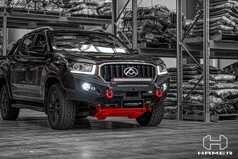 Hamer Ldv T60 2017-2021 Bull Bar King Series (Incl. Rated Recovery Points) No Fender Model 1