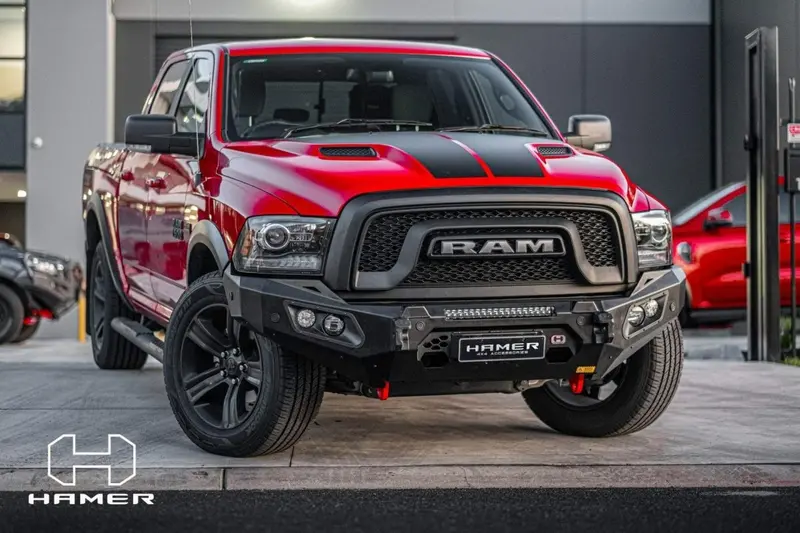 Hamer Ram 1500 Ds 2017-2021 Bull Bar King Series (Incl. Rated Recovery Points) 1