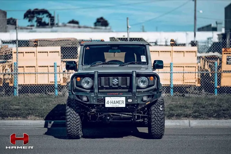 Hamer Suzuki Jimny Jb74w 2018-Present Bull Bar King Series Plus 2
