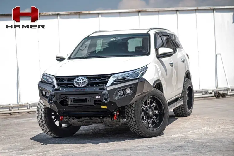 Hamer Toyota Fortuner 2020-Present Bull Bar King Series (Incl. Rated Recovery Points) 1