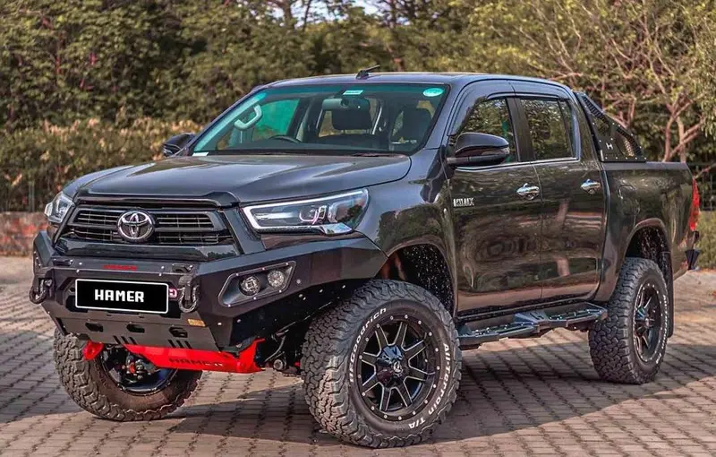 Hamer Toyota Hilux Revo 2024-Present Bull Bar King Series (Incl. Rated Recovery Points) No Fender Model 1