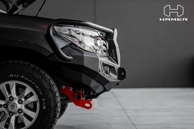 Hamer Toyota Landcruiser 200 Series 2010-2015 Bull Bar King Series Plus (Incl. Rated Recovery Points) 1