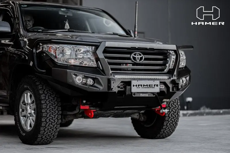 Hamer Toyota Landcruiser 200 Series 2010-2015 Bull Bar King Series Plus (Incl. Rated Recovery Points) 2