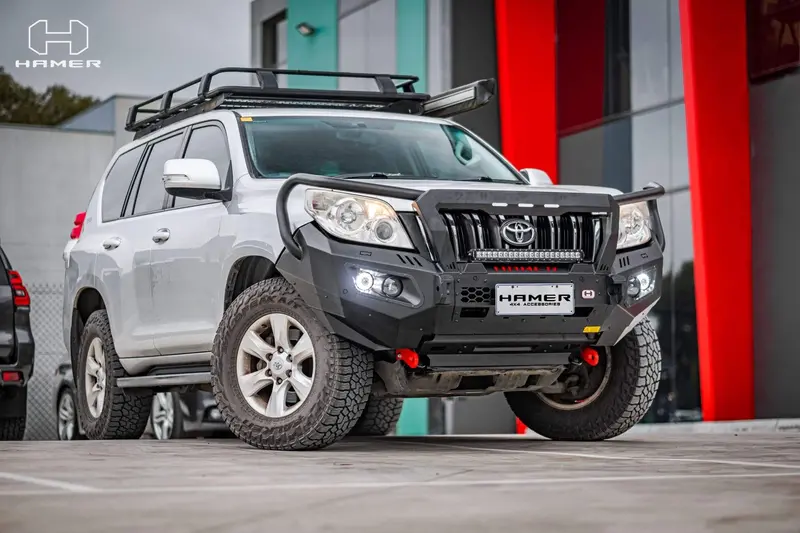 Hamer Toyota Landcruiser Prado Prado 150 Series 2009-2013 Bull Bar King Series Plus (Incl. Rated Recovery Points) 1